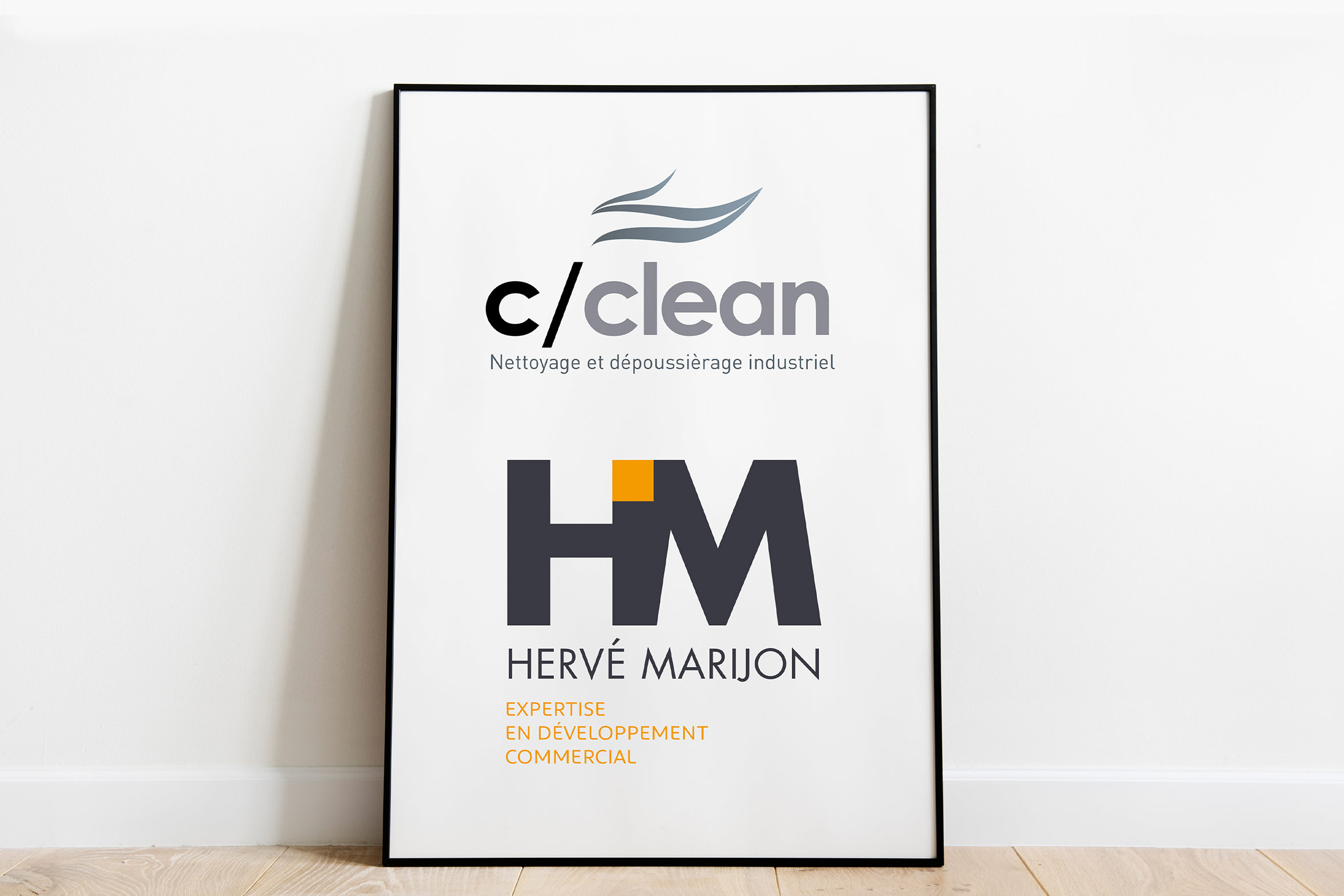 Création logotype pour consultant indépendant développement commercial Lyon