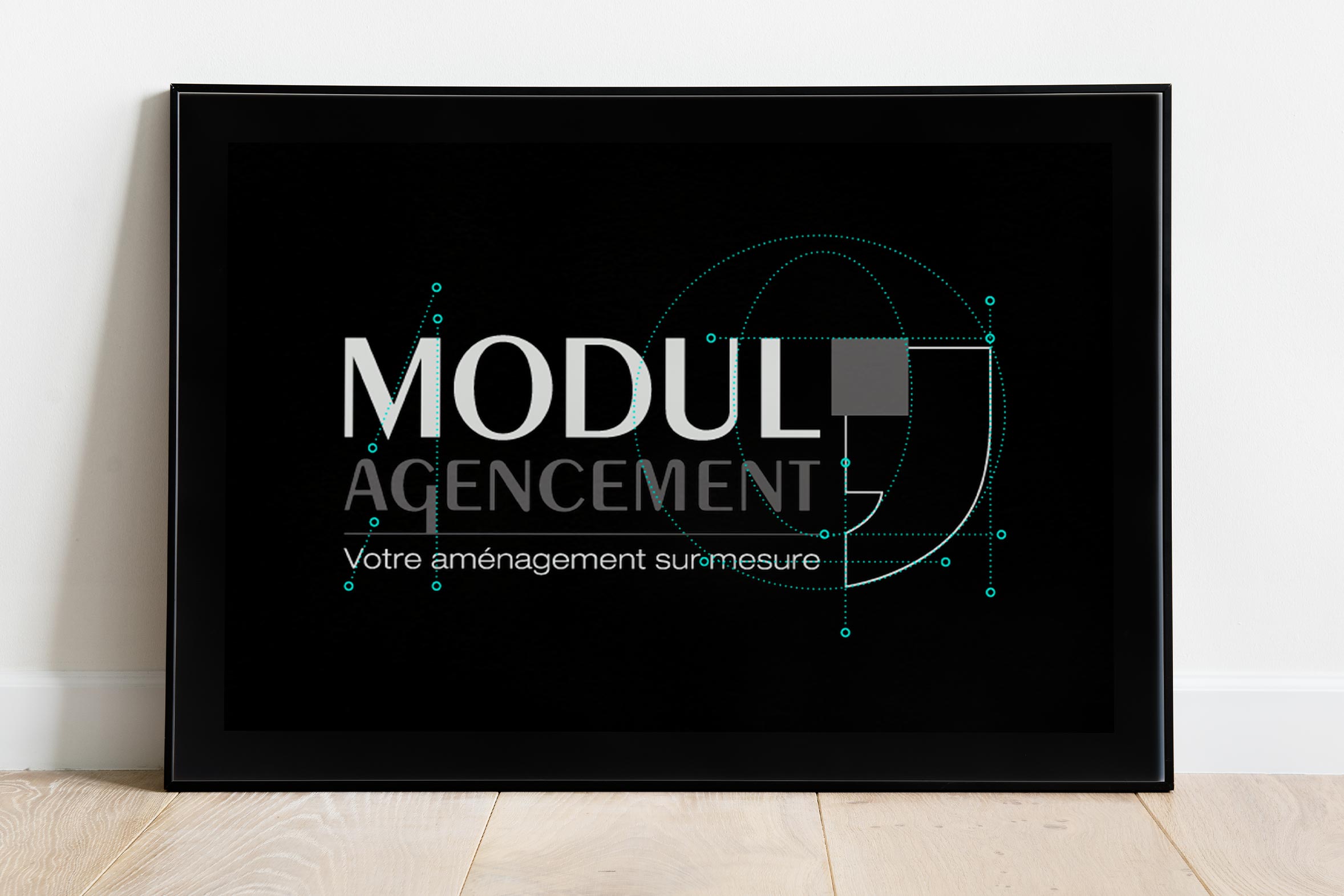 création logotype aménagement de mobilier sur-mesure