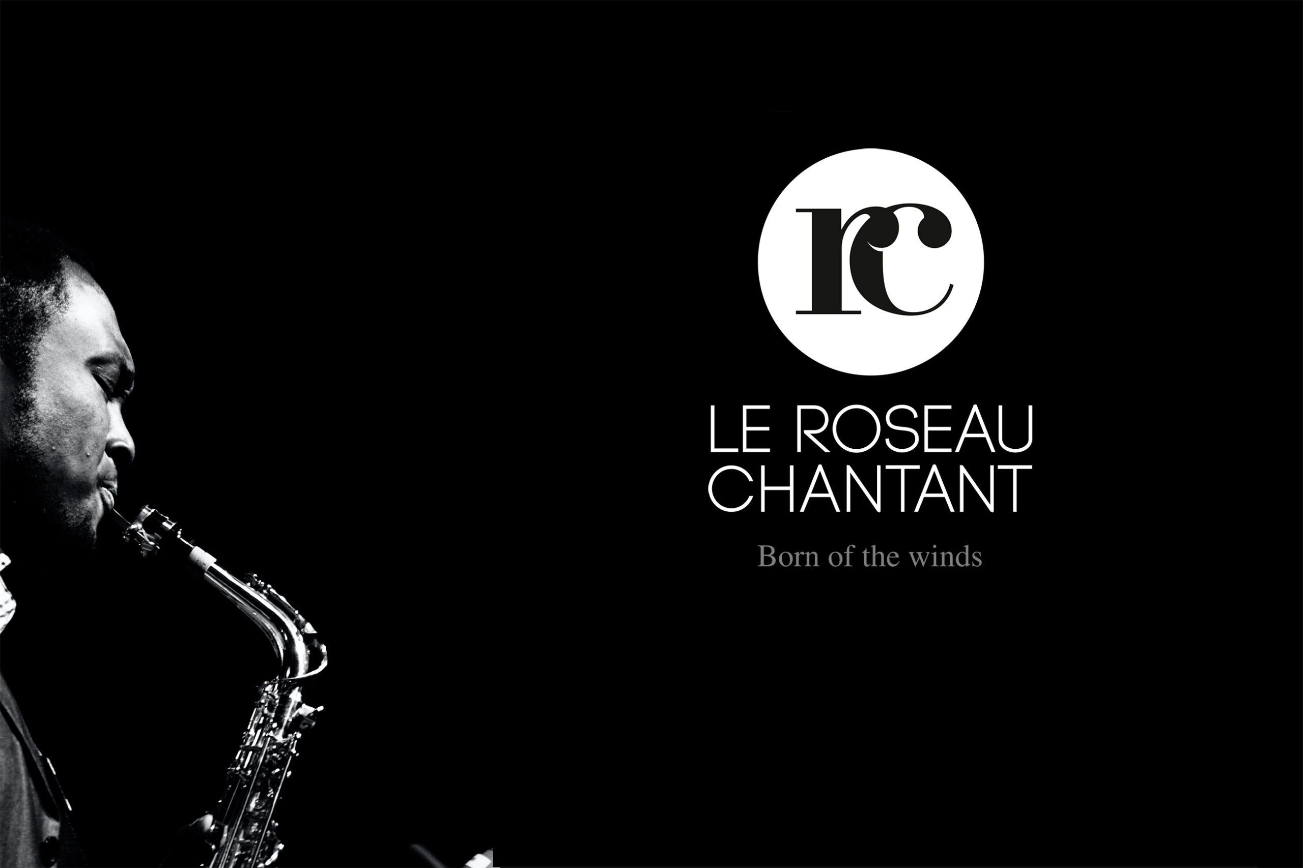 roseau chantant création graphique de logotype instrument de musique classique